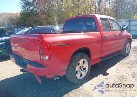 2004 Dodge Ram 1500 Slt/Laramie из США, поврежденный, VIN 1D7HA18D14J258644